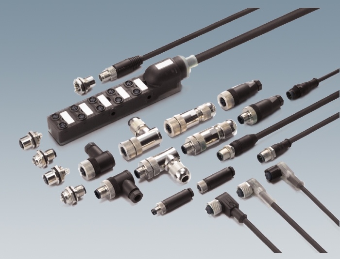 TE  M8&M12 工业类连接器